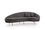 Atelier Del Sofa Sofá de 3 plazas Eses - Dark Grey